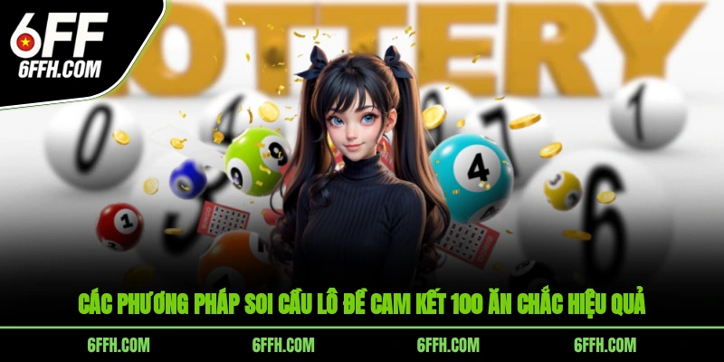 Các phương pháp soi cầu lô đề cam kết 100 ăn chắc hiệu quả